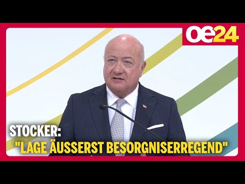 Stocker: “Lage äußerst besorgniserregend”