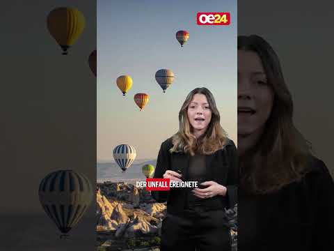 Zwei Heißluftballons mit Touristen stürzen im Urlaub ab