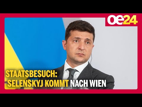 Staatsbesuch: Selenskyj kommt nach Wien