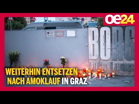 Weiterhin Entsetzen nach Amoklauf in Graz | @geraldgrosz