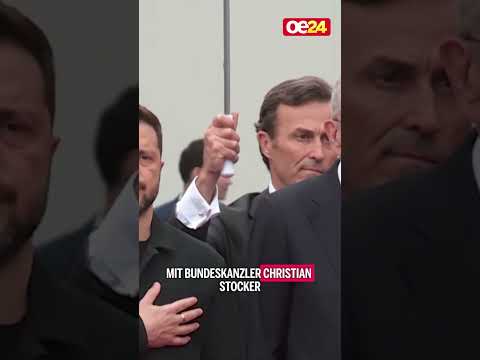 Selenskyj erstmals seit Kriegsbeginn in Wien