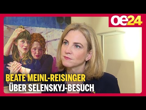 Staatsbesuch: Ukrainischer Präsident Selenskyj in Wien | Beate Meinl-Reisinger
