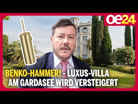Benko-Hammer! Luxus-Villa am Gardasee wird versteigert | Videos von Aurena.at