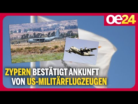 Zypern bestätigt Ankunft von US-Militärflugzeugen