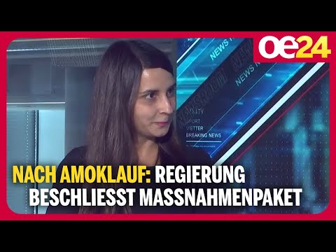Nach Amoklauf: Regierung beschliesst Maßnahmenpaket | Meri Disoski