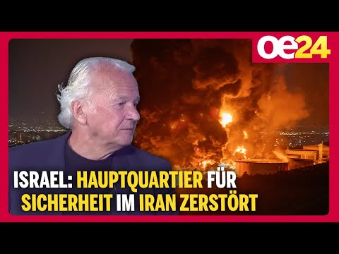 Israel: Hauptquartier für Sicherheit im Iran zerstört