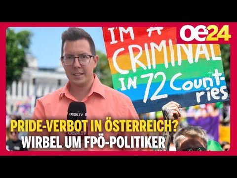 Pride-Verbot in Österreich? Wirbel um FPÖ-Politiker
