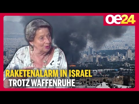“Mehr als Ruhen der Waffen wird nicht erreicht” Raketenalarm in Israel | Ursula Stenzel