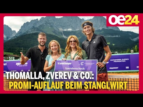 Thomalla, Zverev & Co.: Promi-Auflauf beim Stanglwirt