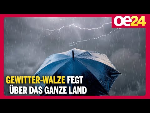 Gewitter-Walze fegt über das ganze Land | Christian Ortner
