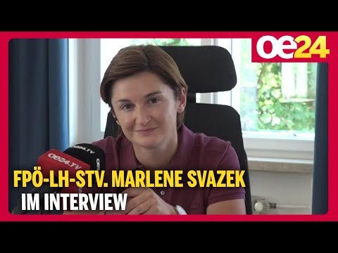 FPÖ-LH-STV. Marlene Svazek im Interview | Karl Wendl