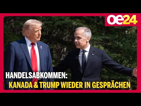 Handelsabkommen: Kanada & Trump wieder in Gesprächen