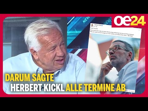 Darum sagte Kickl alle Termine ab: ” Ich denke, Ihr habt Verständnis dafür”