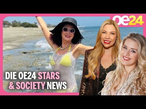 Party!: Mausi Lugner tanzt im Nacktkleid am Stand | Stars & Society