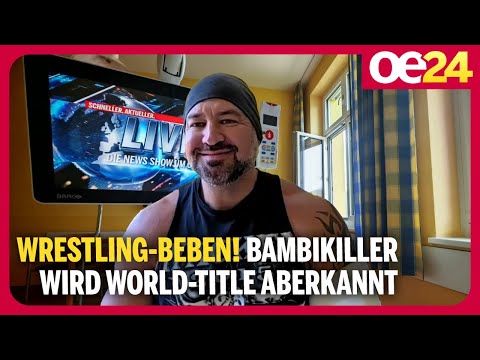 Wrestling-Beben! Bambikiller wird World-Title aberkannt