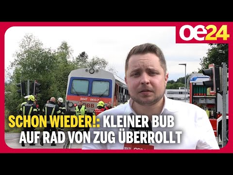 Schon Wieder! – Kleiner Bub auf Rad von Zug überrollt