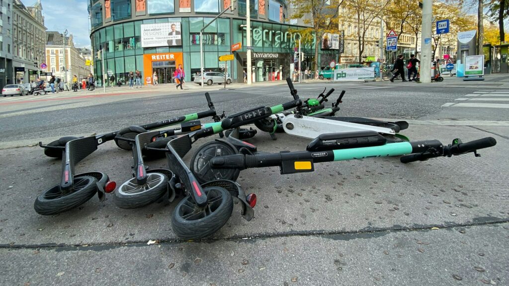 Immer mehr E-Scooter-Unfälle in Wien