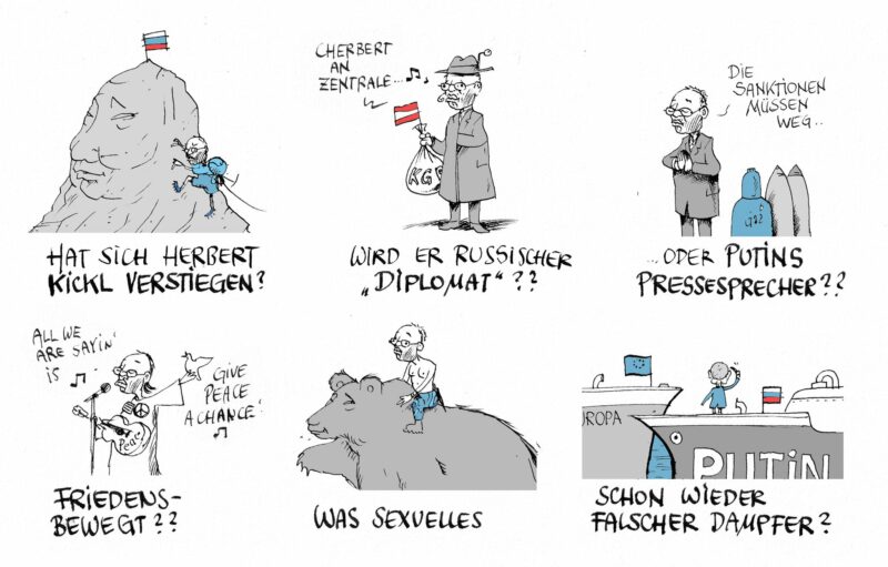 Ins außenpolitische Eck manövriert.