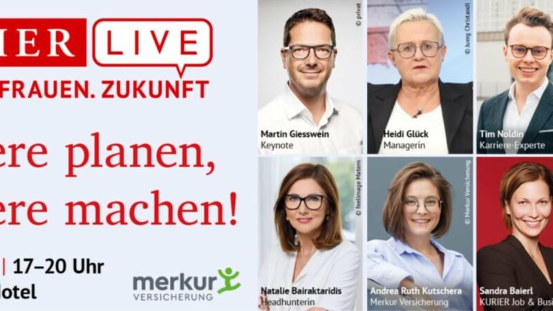 Jetzt live: Karriere richtig planen? Top-Expertinnen zeigen, wie’s geht