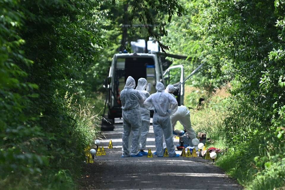 Jugendlicher stellt sich: Tote Frau und Kleinkind an Waldweg gefunden