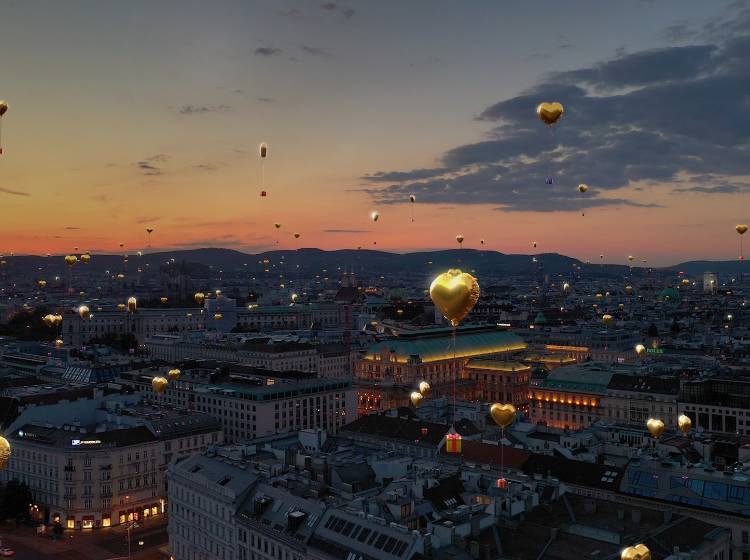 Lichtermeer erstrahlt das Donauinselfest