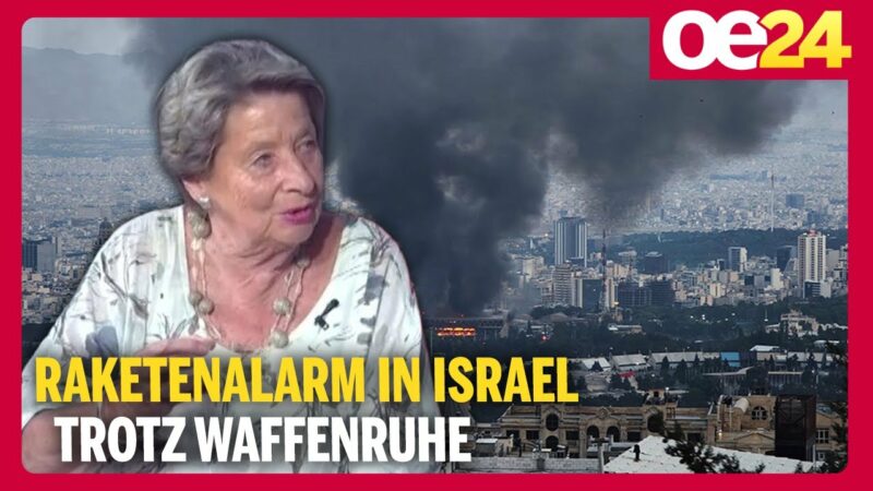 “Mehr als Ruhen der Waffen wird nicht erreicht” Raketenalarm in Israel | Ursula Stenzel