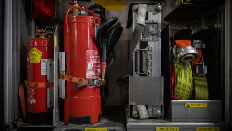 Mysteriöser Brand eines Lkw bei Innsbruck