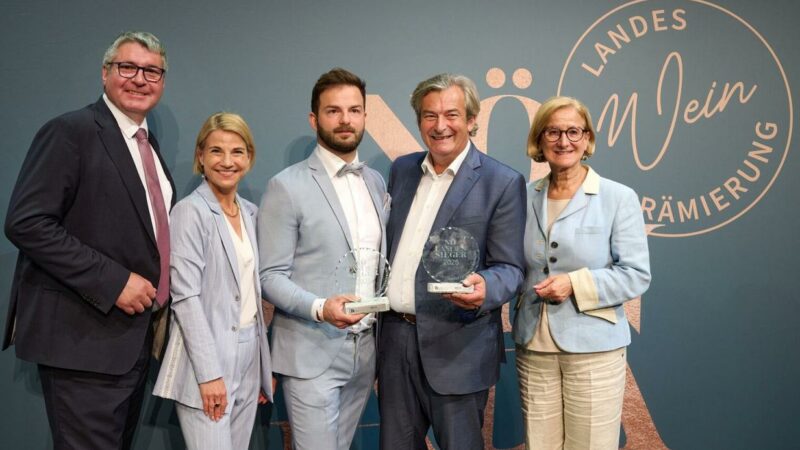 NÖ Landesweinprämierung: Das sind die Siegerinnen und Sieger