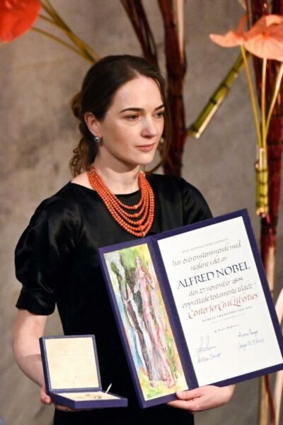 Nobelpreisträgerin Matviichuk: “Russische Besatzung ist kein Frieden”