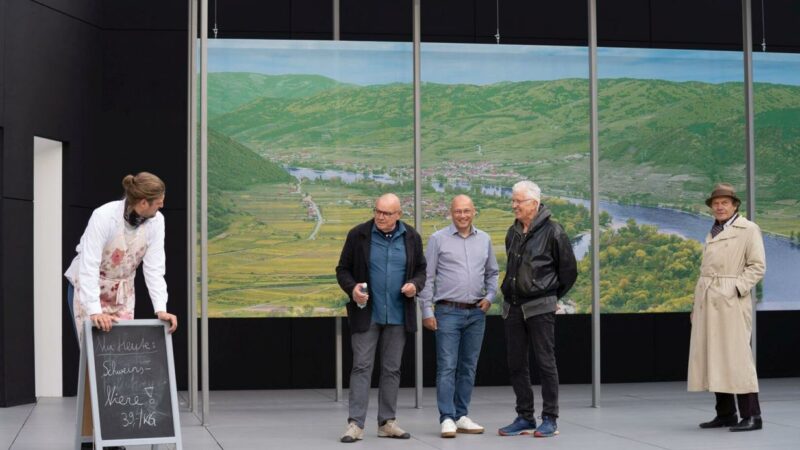 Probenbeginn bei den Schloss-Spielen Kobersdorf