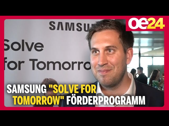 Samsung “Solve for Tomorrow” Förderprogramm