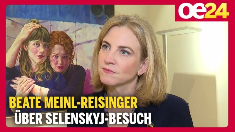 Staatsbesuch: Ukrainischer Präsident Selenskyj in Wien | Beate Meinl-Reisinger