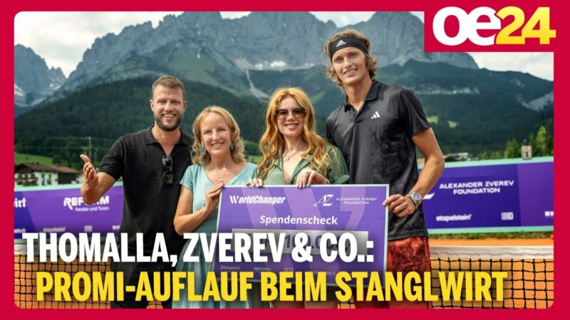 Thomalla, Zverev & Co.: Promi-Auflauf beim Stanglwirt
