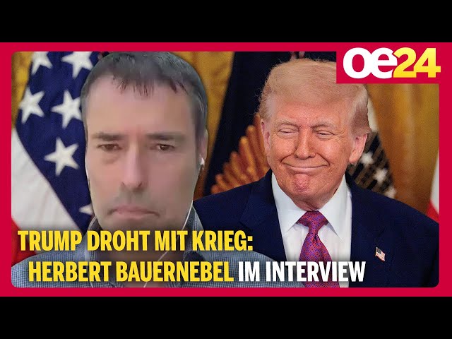 Trump droht mit Krieg: Herbert Bauernebel im Interview | Karl Wendl