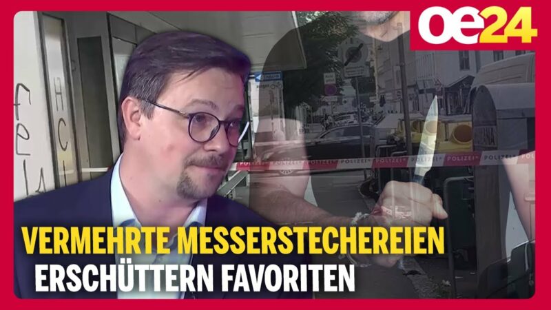 Vermehrte Messerstechereien erschüttern Favoriten | Stefan Berger