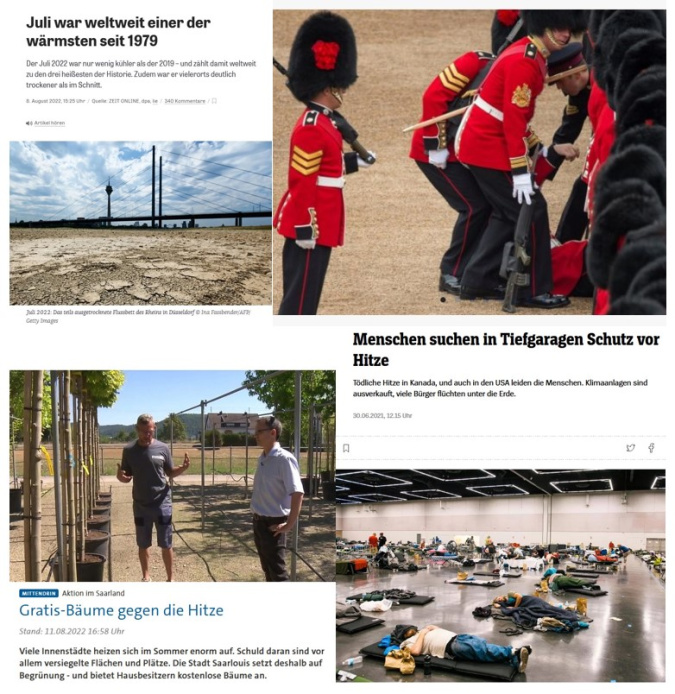 Von Hitzerekorden und Übernahmen