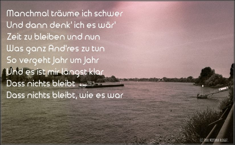 Wenn nichts mehr bleibt, wie es war