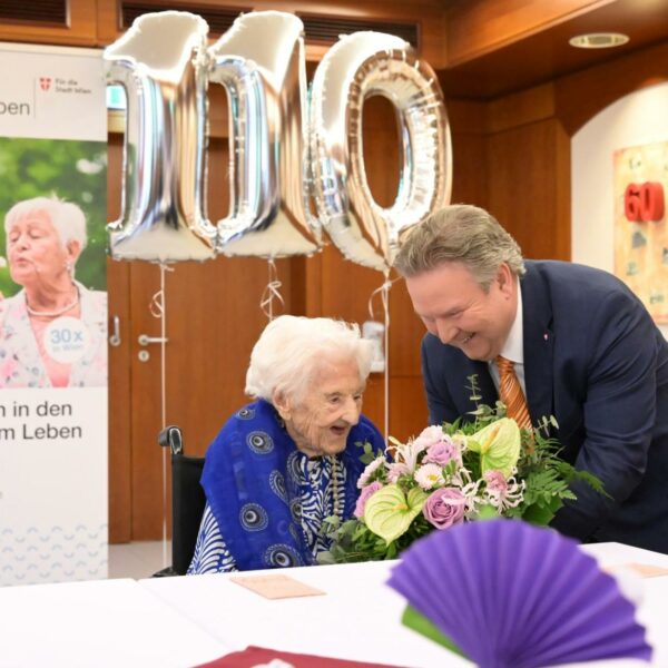 Älteste Wienerin wird 110: “Er da oben hat mich vergessen”