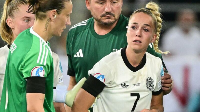 Drama bei Deutschland: EM für Kapitänin Gwinn vorbei