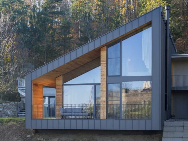 Gars am Kamp: Wohntraum mit Burgpanorama aus Holz