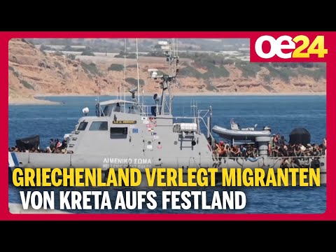 Griechenland verlegt Migranten von Kreta aufs Festland