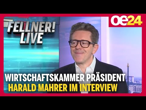 Wirtschaftskammer Präsident Harald Mahrer im Interview | FELLNER! LIVE