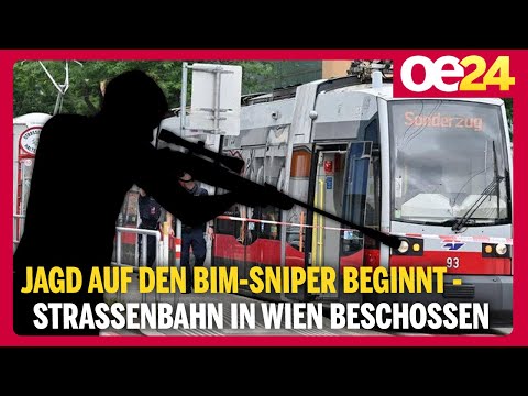 Jagd auf den Bim-Sniper beginnt – Straßenbahn in Wien beschossen