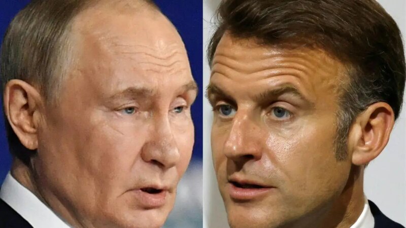 Macron und Putin: Erstes Telefonat seit mehr als zwei Jahren
