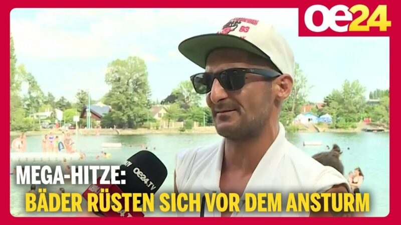 Mega-Hitze: Bäder rüsten sich vor dem Ansturm