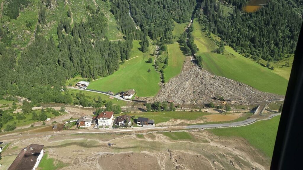 Murenabgänge in Tirol: Aufräumen im Gschnitztal