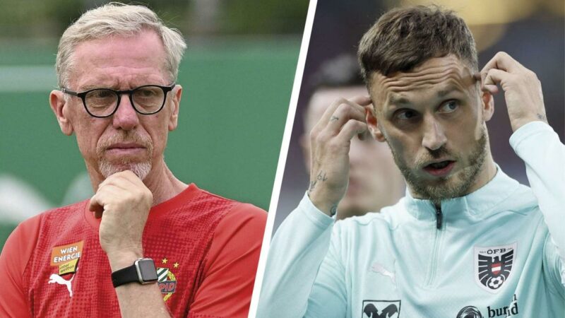 Stöger verliert Glauben, doch Arnautovic bleibt an Rapid interessiert