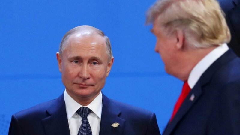 Trump wütet gegen Putin: “Er erzählt uns eine Menge Bullshit”