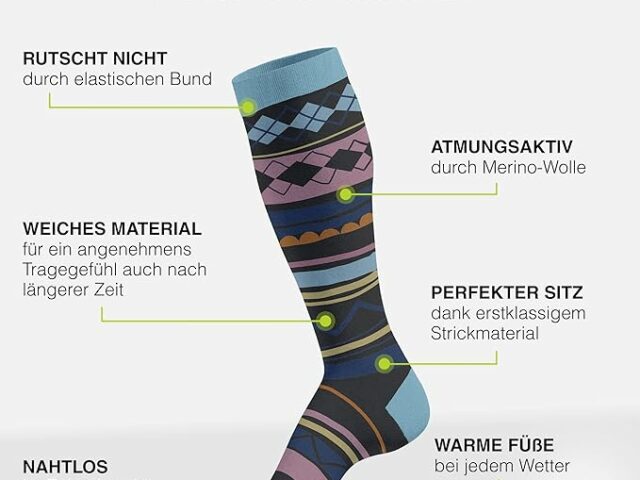 Zeit für Skisocken