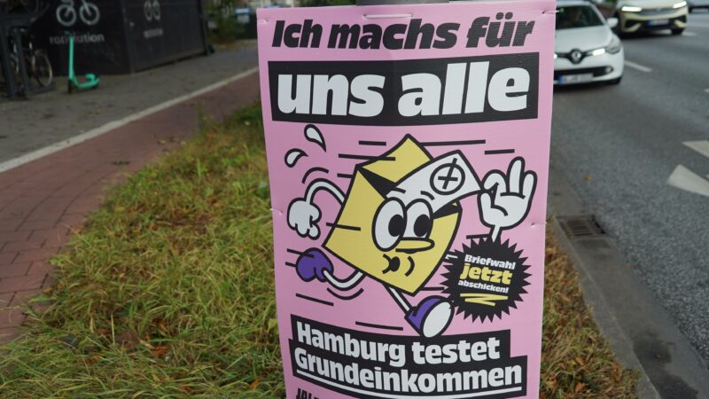 Hamburg stimmt ab: Bedingungsloses Grundeinkommen oder nicht?